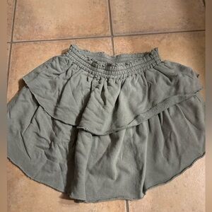 Aerie green skirt